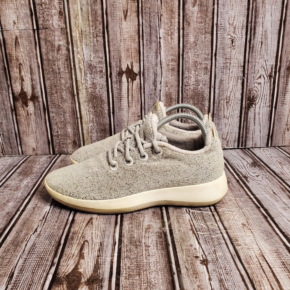 Allbirds Womens Wool Runner Mizzle Light Gray White Size 9 - Picture 2 of 15